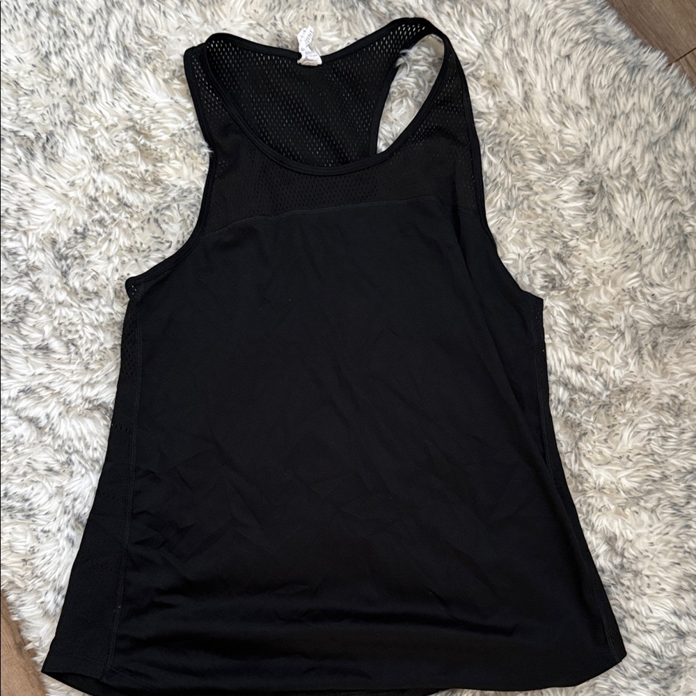 Champion Black Mesh Tank Top